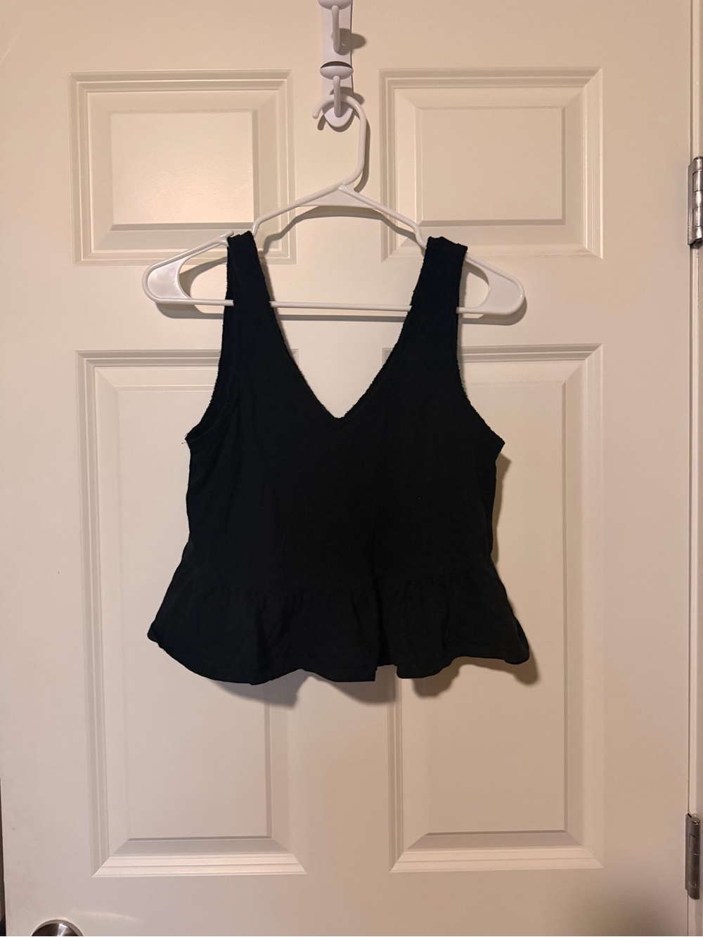 Women’s Black V-Neck Tank Top
